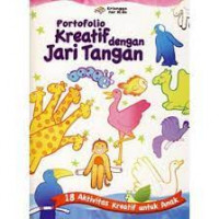 Portofolio kreatif dengan jari tangan