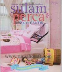 Sulam perca unik & cantik