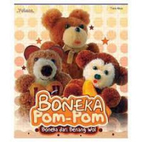 Boneka pom-pom; boneka dari benang wol