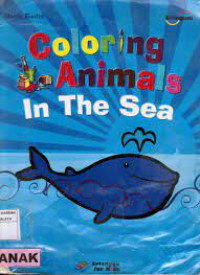 Coloring animal in the sea