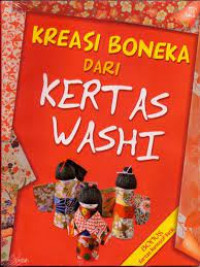 Kreasi boneka dari kertas washi