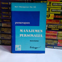 Penerapan manajemen personalia