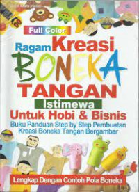 Ragam kreasi boneka tangan istimewa