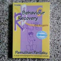 Behaviour recovery; A whole-school program for mainstream schools