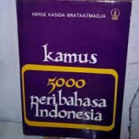 Kamus 5000 peribahasa indonesia